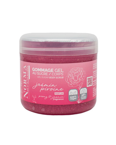 Gel Gommage Au Sucre Jasmin Pivoine 400Gr