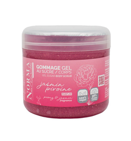 Gel Gommage Au Sucre Jasmin Pivoine 400Gr