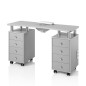 TABLE MANUCURE NAIL STATION GRISE AVEC ASPIRATEUR TABLE MANUCURE NAIL STATION GRISE AVEC ASPIRATEUR