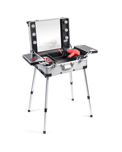 Valise Table Make-up Alu