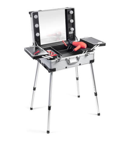 Valise Table Make-up Alu