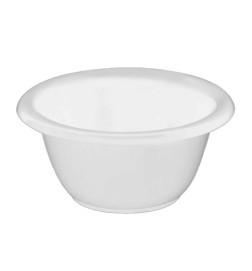 Coupelle PVC Blanche Ø 11cm