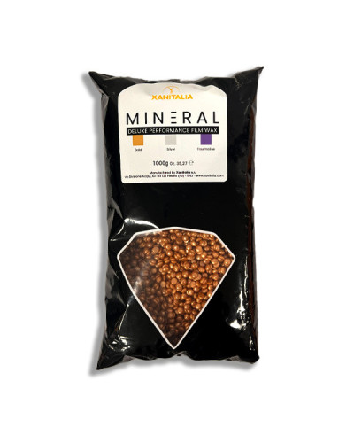 Cire à épiler sans bandes Mineral Gold Deluxe 1kg