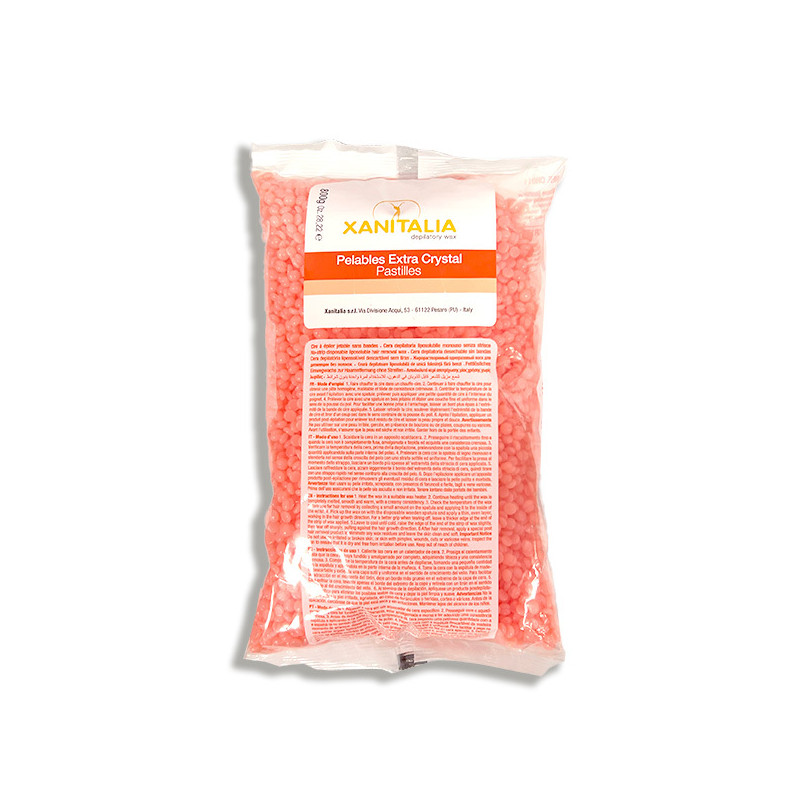 Cire Epilation Pelable Pastilles Extra Crystal Orange 800g