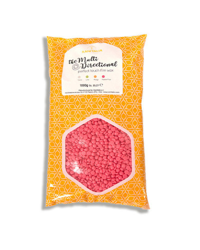 Cire à Épiler Jetable Sans Bandes Multidirectionnelle Fruit de la Passion 1kg