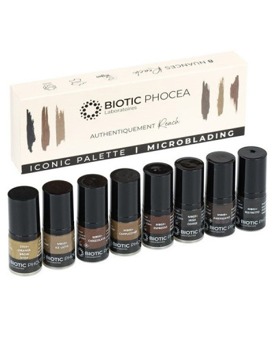 Dermo Pigment Coffret Iconic Microblading Biotic Phocea 8x5ml