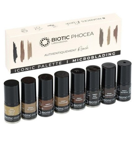 Dermo Pigment Coffret Iconic Microblading Biotic Phocea 8x5ml