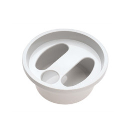 Bol Manucure Blanc Rond