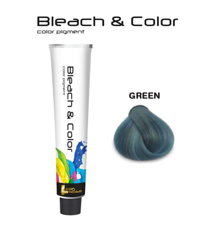 Bleach & Color Crème Green 80gr