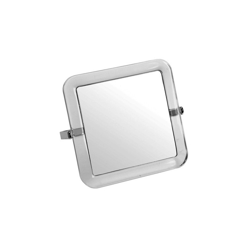 Miroir Carré Double Face Grossissant x5