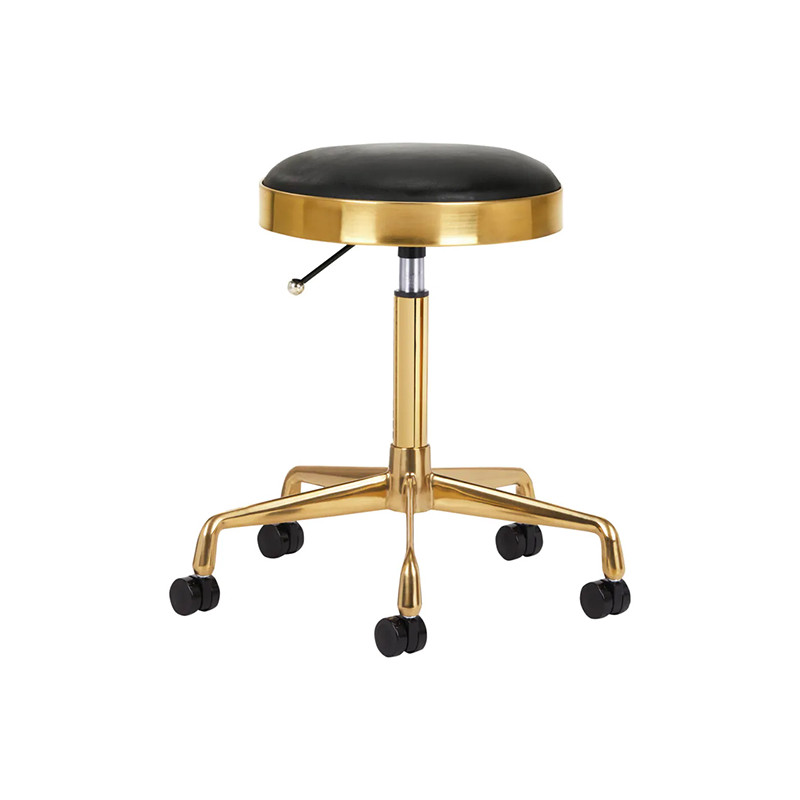 Tabouret Cosmetique H7 Noir et Doré Tabouret Cosmetique H7 Noir et Doré