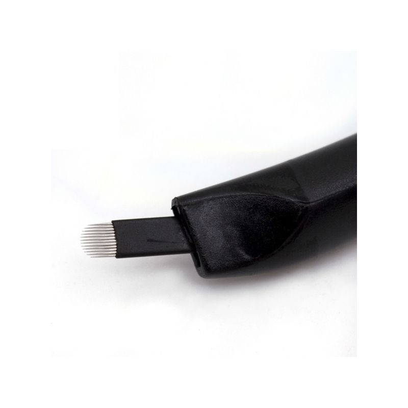 10 stylos Microblading stérile à usage unique - 18 pointes U