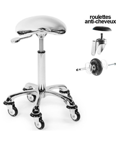 Tabouret Roller Coaster Chrome