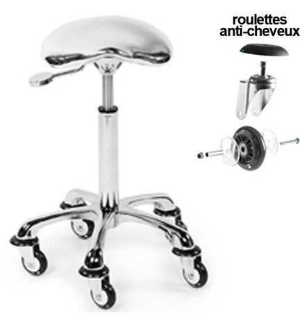 Tabouret Roller Coaster Chrome