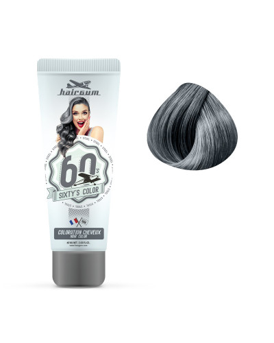 Crème Colorante Sixty's Steel Hairgum 60ml