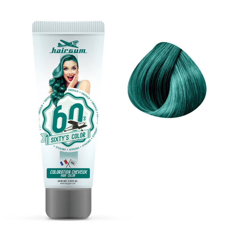 Crème Colorante Sixty's Blanc Hairgum 60ml Crème Colorante Sixty's Blanc Hairgum 60ml
