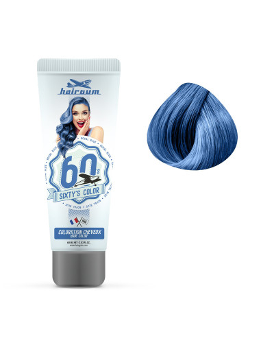 Crème Colorante Sixty's Royal Blue Hairgum 60ml