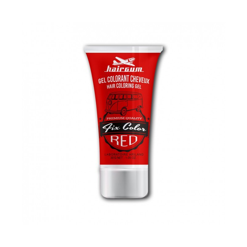 Gel Colorant Fix Color Rouge Hairgum 30g