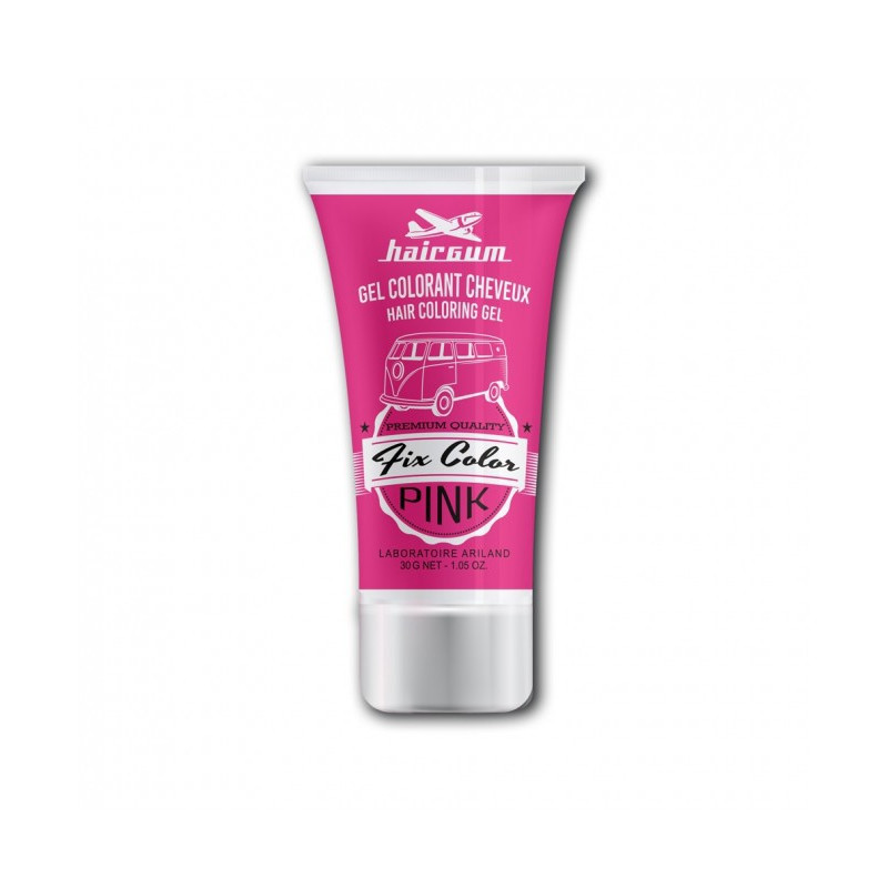 Gel Colorant Fix Color Rose Hairgum 30g Gel Colorant Fix Color Rose Hairgum 30g