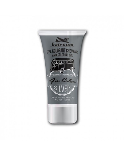 Gel Colorant Fix Color Argent Hairgum 30g