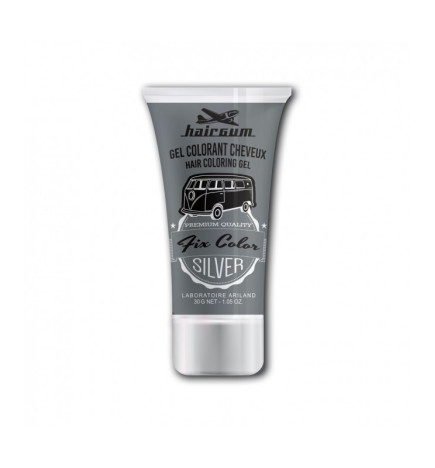 Gel Colorant Fix Color Argent Hairgum 30g