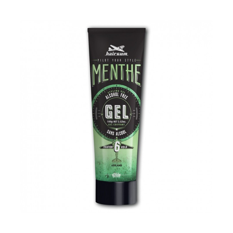 Gel Fixant Fort Menthe Hairgum 100g Gel Fixant Fort Menthe Hairgum 100g