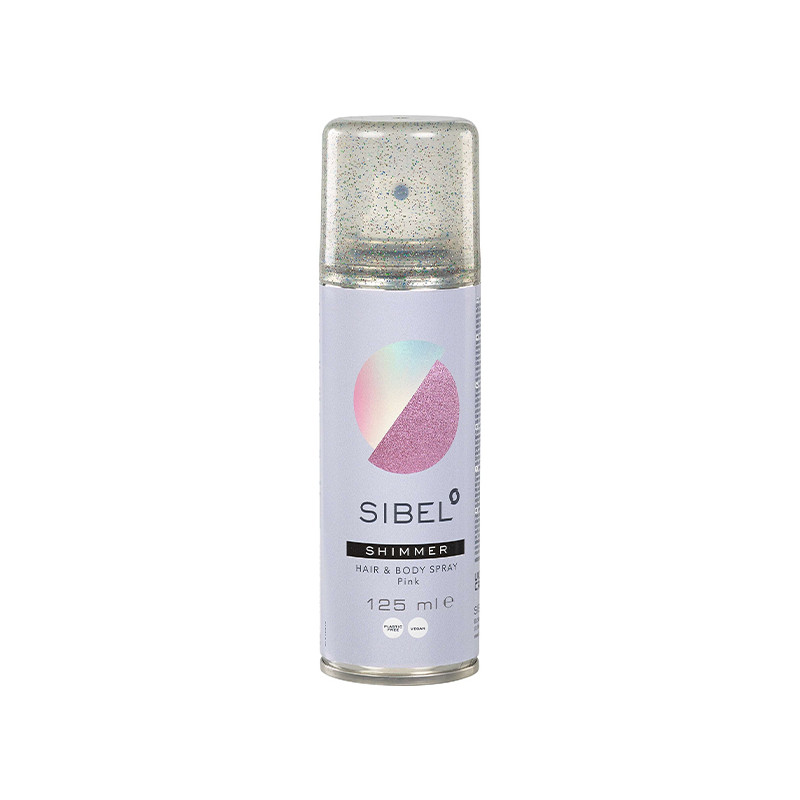Spray Pailleté Rose Corps et Cheveux Sibel 125ml Spray Pailleté Rose Corps et Cheveux Sibel 125ml