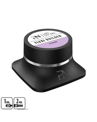 Gel LED UV CLear Flexi Builder 15ml