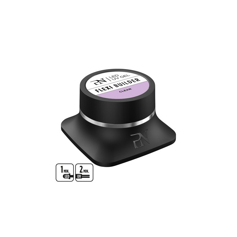 Gel LED UV CLear Flexi Builder 50ml