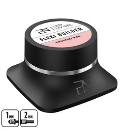 Gel LED UV Frosted PINK Flexi Builder50ml