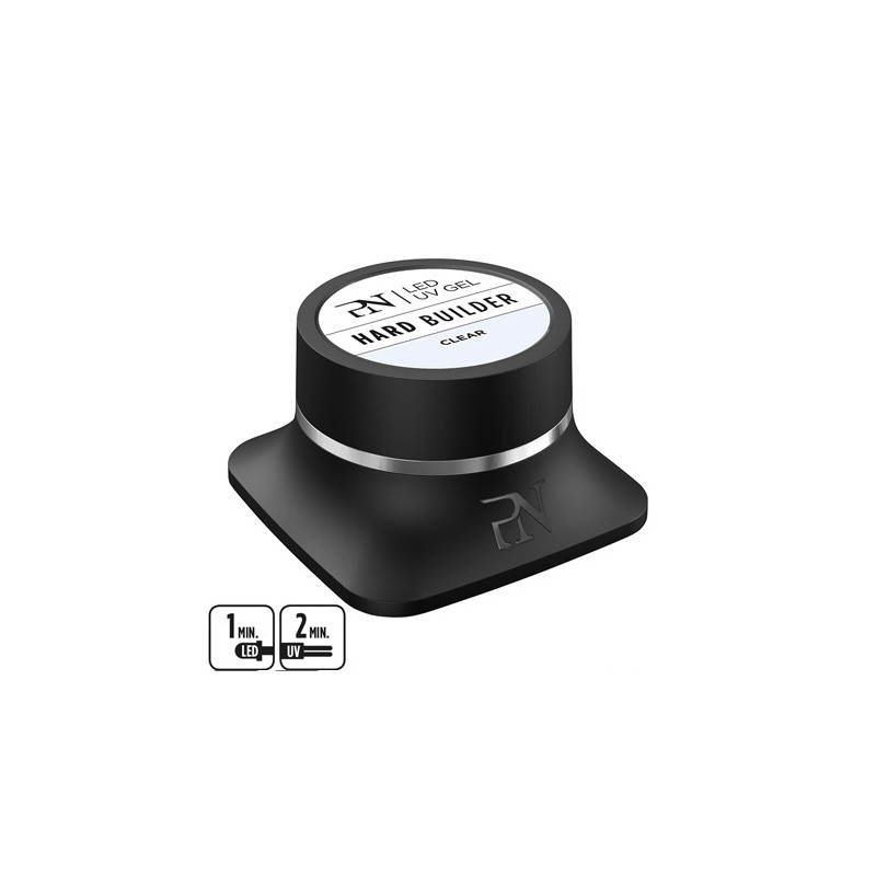 Gel LED UV Clear Hard Builder 50ml