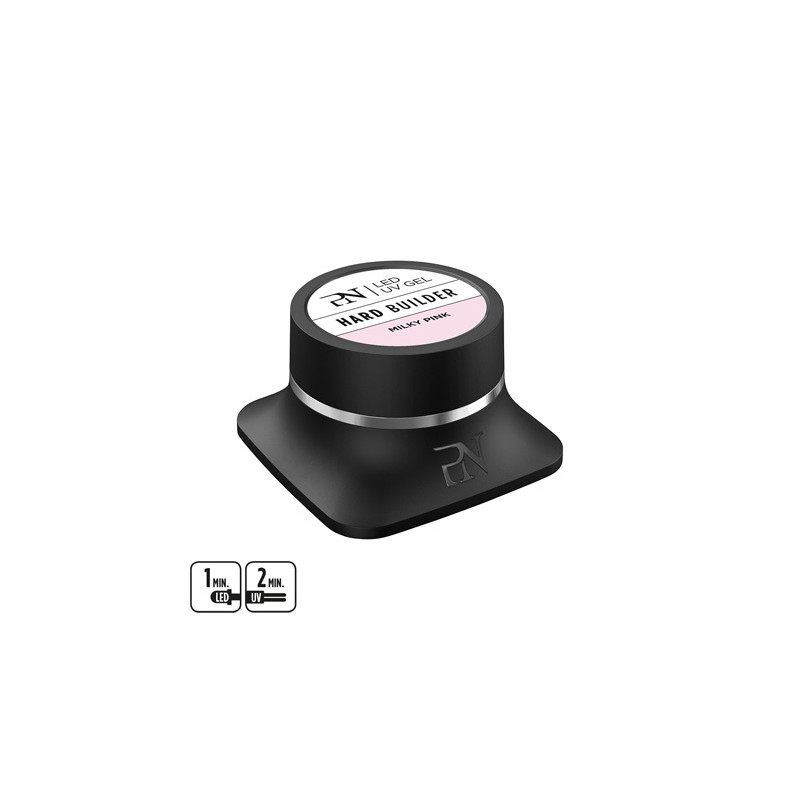 Gel LED UV Milky Pink Hard Builder 15ml