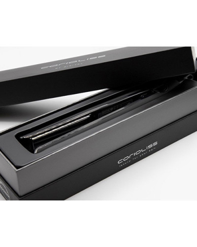 Fer à Lisser Boucler C1 Digital Black Silver Soft Touch Corioliss