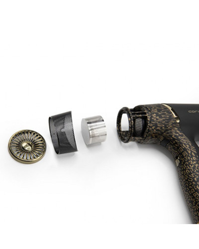 Sèche-Cheveux Whisper Gold Leopard Mat Corioliss