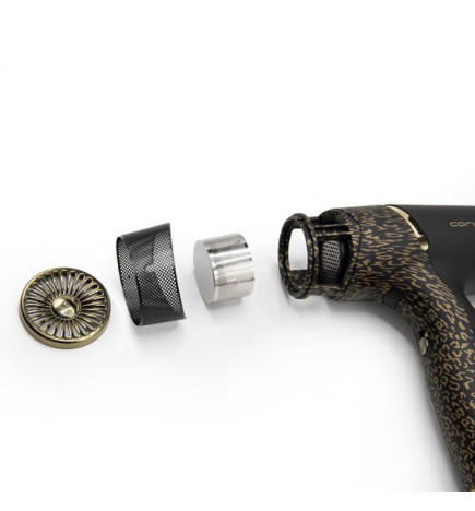 Sèche-Cheveux Whisper Gold Leopard Mat Corioliss