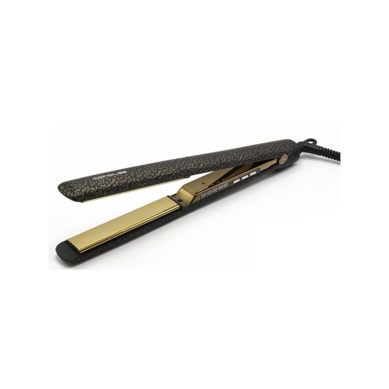 Fer à lisser C3 Gold Leopard Titanium Soft Touch Corioliss Fer à lisser C3 Gold Leopard Titanium Soft Touch Corioliss