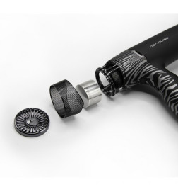 Sèche-Cheveux Whisper Silver Zebra Mat Corioliss