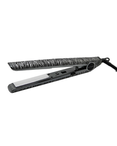 Fer à lisser C1 Silver Zebra Titanium Soft Touch Corioliss