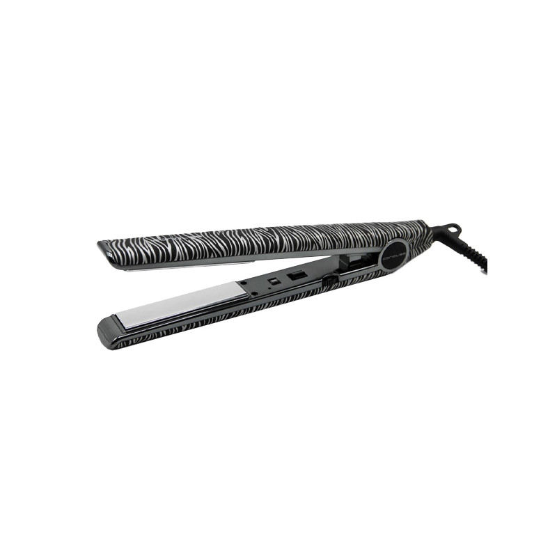 Fer à lisser C1 Silver Zebra Titanium Soft Touch Corioliss Fer à lisser C1 Silver Zebra Titanium Soft Touch Corioliss