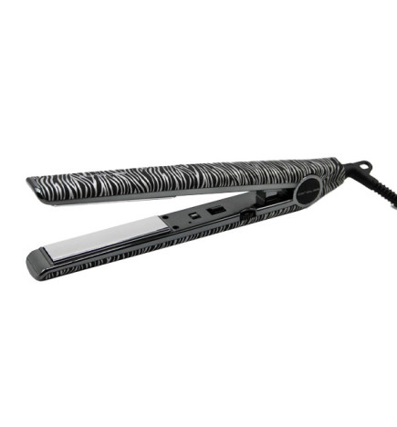 Fer à lisser C1 Silver Zebra Titanium Soft Touch Corioliss