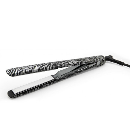 Fer à lisser C3 Silver Zebra Titanium Soft Touch Corioliss