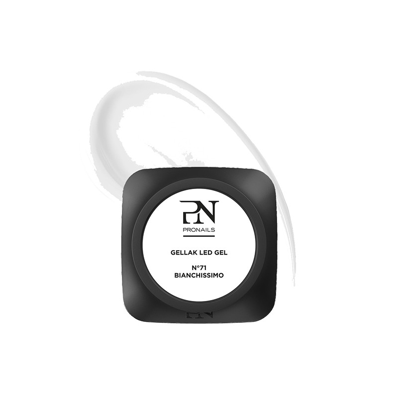 Gellak N°71 Bianchissimo 10ml Gellak N°71 Bianchissimo 10ml