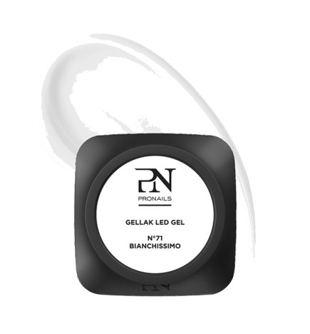 Gellak N°71 Bianchissimo 10ml