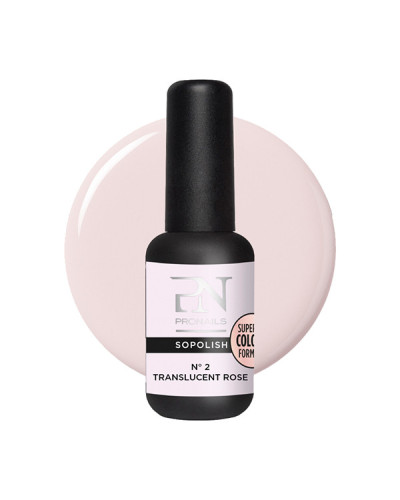 Sopolish N°2 Translucent Rose 8mlPronails