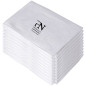 10 Serviettes Blanches Pour Table 10 Serviettes Blanches Pour Table
