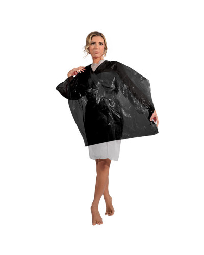 30 Capes Poncho Jetables Noires