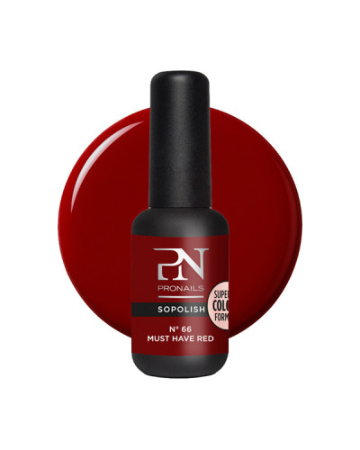Sopolish N°66 Must Have Red 8mlPronails