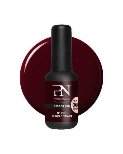 Vernis Semi-Permanent Soplish N?208 Purple Train 8 ml