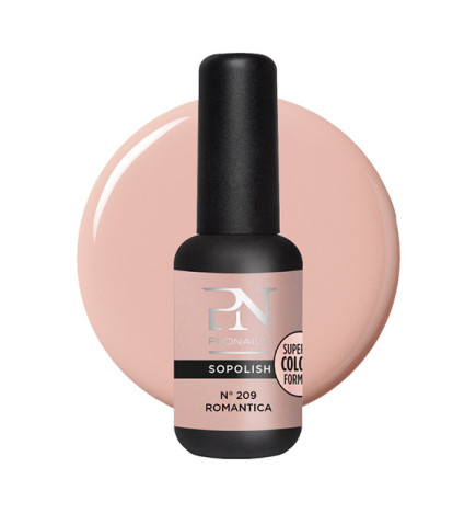 Vernis Semi-Permanent Soplish N?209 Romantica 8 ml