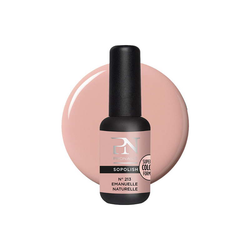 Sopolish N° 213 Emanuelle Naturelle 8ml Sopolish N° 213 Emanuelle Naturelle 8ml